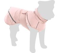 Abrigo de Invierno Flamingo para Perros Cujo Rosa - Talla 30cm (A: 30 cm, B: 42 cm, C: 42-48 cm) - Ideal para Razas como Chihuahua, Bulldog Francés, Beagle, Jack Russell y Cocker Spaniel