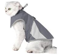 Abrigo de invierno para gatos: abrigo forrado, ropa de lluvia ligera para gatitos, material versátil para gatos, Equipo para mamíferos | Maine Coon siamés persa