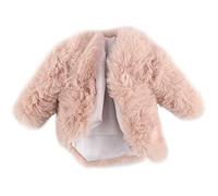 Abrigo de Invierno para Muñeca Barbie - Chaqueta Caliente, Top Suave de Manga Larga, Ropa Casual y Accesorios para Niños - Regalo de Juguete 29cm - Rosa