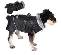 Abrigo de invierno para perro, chaqueta cálida para perros,Abrigo reflectante para perros | Traje de perro ajustable, ropa impermeable y cortavientos para mascotas para otoño e hiv