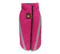 Abrigo de invierno para perro con tiras de seguridad reflectantes, calor resistente al viento para perros pequeños a medianos | Chaleco ajustable para aventuras al aire libre de invierno y otoño