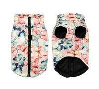 Abrigo de invierno para perros bulldogs franceses, chaqueta impermeable y resistente al viento para perros pequeños, medianos y grandes, chaleco cálido con forro polar con correas ajustables, ropa