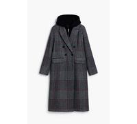 Abrigo de mujer Desigual Capucha Check XL