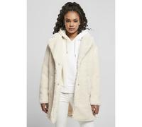 Urban Classics Abrigo Sherpa de Gran tamaño para Mujer Chaqueta, Arena Blanca, L