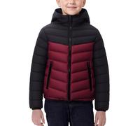 Abrigo de niño unisex chaqueta con capucha parka plumón invierno cálido bebé niño niña chaquetas a prueba de viento impermeable ligero ropa al aire libre acolchada cierre de cremallera