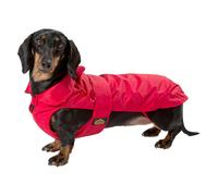 Abrigo De Perro De Moda Especial Para Teckel - Rojo - 43 Cm