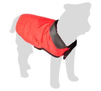 Abrigo Flamingo Eden Rojo Para Perros, Resistente Al Agua, Lavable A 30°C