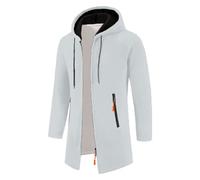Abrigo Hombre Elegante, Winter Elegante Running Montaña Deporte Larga Frio Casual Trail Talla Grande Vientos Nieve Térmica Chaqueta de Trabajo, Jackets, 3XL