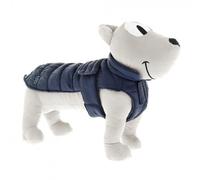 Abrigo impermeable Caldoso azul para perros - Ferribiella - Color: Azul oscuro | Mediciones: 70 cm