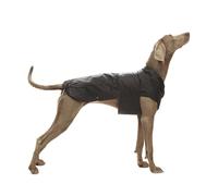 Abrigo impermeable para perros galgos MONTREAL negro Croci