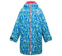 Abrigo impermeable Regatta Junior Waterproof Changing Robe SBluFlPiLem Talla infantil: 98-110 / Color: azul claro