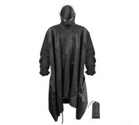 Abrigo impermeable ultraligero 3 en 1 para senderismo, camping, pesca | Nailon Ripstop, resistente al desgarro, cintura con hebilla de cincha, se adapta a mochila, incluye bolsa de almacenamiento