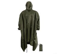 Abrigo impermeable ultraligero 3 en 1 para senderismo, camping, pesca | Nailon Ripstop, resistente al desgarro, cintura con hebilla de cincha, se adapta a mochila, incluye bolsa de almacenamiento