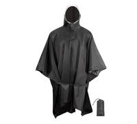 Abrigo impermeable ultraligero 3 en 1 para senderismo, camping, pesca | Nailon Ripstop, resistente al desgarro, cintura con hebilla de cincha, se adapta a mochila, incluye bolsa de almacenamiento