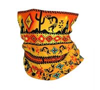 Abrigo invierno personalizado Southwest Tribal Native American Neck Gaiter Women Men Winter Bandana Scarf para esquí