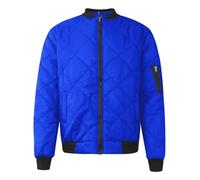 Abrigo Invierno Plumifero Elegante Chaqueta de Trabajo Hombre Frío Extremo Jackets for Men Forros de Nieve Ropa Ski Chaquetón Hombre Invierno Puffer Jacket Azul Real M