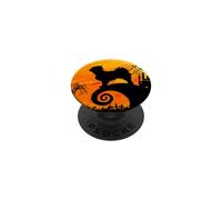 Abrigo Largo Chihuahua Perro y Luna Divertido Perro Disfraz PopSockets PopGrip Adhesivo