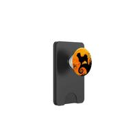 Abrigo Largo Chihuahua Perro y Luna Divertido Perro Disfraz PopSockets PopWallet para MagSafe