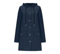 Abrigo largo impermeable para mujer - Chaqueta deportiva con capucha para mujer, abrigos casuales, chaqueta chic gabardina, con bolsillo, chaqueta de punto para senderismo, al aire libre, chaquetas