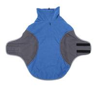 Abrigo para Invierno, Ropa Cálida y Rompeviento para Perros Pequeños, Medianos y Grandes, con Cuello Alto - Material de Felpa Premium, Fácil de Poner, Ideal para Paseos y (Ellos)