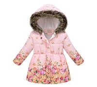 Abrigo para niño y niña, chaqueta de plumón con capucha, chaquetas de plumón, cálido, invierno, bebé, niña, abrigos a prueba de viento, impermeable, ligero, ropa de nieve acolchada con cremalleras