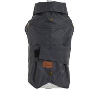 Abrigo para perro MONTREAL gris impermeable con forro polar extraíble Croci