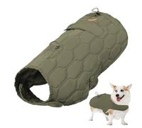 Abrigo para Perro Resistente al Viento, Chaleco térmico para Mascotas, Chaqueta para Clima frío con en D Duradero, Ropa para Perros al Aire Libre con Aislamiento cálido, Ropa Canina Relajante