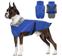 Abrigo para perro XXXL, chaqueta impermeable extra grande para perro de pastor alemán, chaqueta de nieve impermeable de raza gigante, mantiene a las mascotas calientes y secas en climas fríos y
