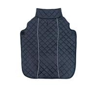 Abrigo para perros, chaleco de algodón resistente al viento y cálido | Abrigo de invierno para perro con cuello alto - para senderismo, picnic, uso diario, camping, esquí, paseo, ciudad, carrera y