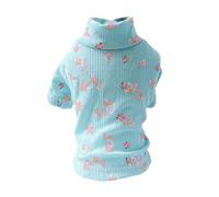 Abrigo para perros para razas de juguete, perros pequeños, Pinscher Shih Tzu, Chihuahuas, patrón floral, ropa de disfraz