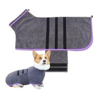 Abrigo para Perros, Suave y súper Absorbente, para Perros, Chaqueta de Albornoz, para el hogar, Viajes, Cuidado del Pelo, Invierno, Cachorros, natación, baño, días lluviosos e Interiores