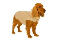 Abrigo Perro - Flamingo Bonnie Beige - A:45cm B:36-44cm C:58-64cm - poliéster - Impermeable - Interior de Felpa Suave - Cierre de Gancho