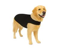 Abrigo Perro - Flamingo Bonnie Negro - A:55cm B:40-48cm C:68-74cm - poliéster - Impermeable - Interior de Felpa Suave - Cierre de Gancho