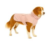 Abrigo Perro - Flamingo Cujo Rosa - A:45cm B:51cm C:58-60cm - poliéster - Repelente al Agua - Bandas Reflectantes - Capa isotérmica