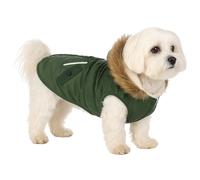 Abrigo Perro - Flamingo Kimo - A:30cm B:30-36cm C:47-54cm - poliéster - Impermeable - con Capucha - Interior cálido