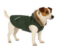 Abrigo Perro - Flamingo Kimo - A:35cm B:34-40cm C:52-58cm - poliéster - Impermeable - con Capucha - Interior cálido