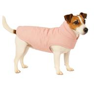 Abrigo Perro - Tosca Rosa - A:35cm - Poliéster - Lavable a 30°C - Impermeable - Cuello Alto - Flamingo