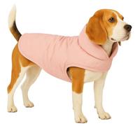 Abrigo Perro - Tosca Rosa - A:40cm - Poliéster - Lavable a 30°C - Impermeable - Cuello Alto - Flamingo