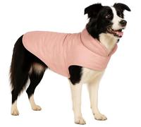 Abrigo Perro - Tosca Rosa - A:50cm - Poliéster - Lavable a 30°C - Impermeable - Cuello Alto - Flamingo