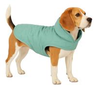 Abrigo Perro - Tosca Verde Menta - A:25cm - Poliéster - Lavable a 30°C - Impermeable - Cuello Alto - Flamingo
