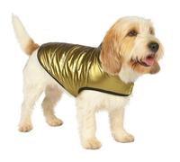 Abrigo Perro - Wasa Oro - Poliéster - Impermeable - Forro Polar cálido - con Cuello Alto - Estilo Elegante