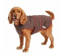Abrigo Personalizado para Perros de Lana Hervida - Ropa de Invierno Ultraligera con el Nombre de tu Mascota - Incluye Cepillo Quitabarro - 100% Lana Pura - Modelo 1, S-Yorkie/Chihuahua