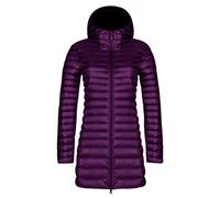 Abrigo Plumas Ultralight Mujer Plumiferos Ligeros Mujer Con Capucha Abrigos Largo Plumon Chaqueta Plumifero LigeroLargos Señora Chaquetas Invierno Cazadoras Chaquetones Casacas Tallas Grandes Morado L