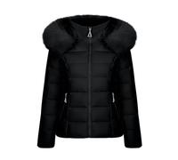 Abrigo Punto Mujer - Chaquetas SóLidas Informales para Mujer Abrigo con Cremallera Cuello Levantado Deportes Cortos Cremallera Manga Larga Abrigo con Capucha Abrigo Acolchado Entallado Mujer