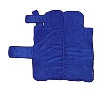 Abrigo secador para Mascotas, Albornoz Suave y de rápida absorción para Perros, Toalla de Microfibra Lavable a máquina para Cachorros y Gatos después del baño o la natación (SG)