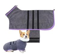 Abrigo seco para perros, abrigo para perros - Abrigo seco suave y acogedor para perros de lana de coral - Super absorbente y de secado rápido para perros con microfibra para el hogar y los viajes