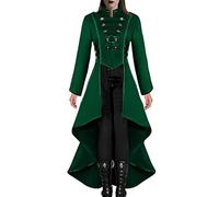 Abrigo Victoriano para Mujer Disfraz Medieval Uniforme De Halloween Con Las