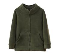 Abrigo y chaqueta para niño, chaqueta cálida de forro polar con capucha para niños, perfecta para el día a día y excursiones de ocio, acogedora y suave, ideal para uniformes escolares, adecuada para