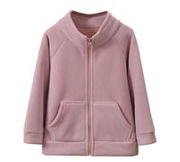 Abrigo y chaqueta para niño, chaqueta cálida de forro polar con capucha para niños, perfecta para el día a día y excursiones de ocio, acogedora y suave, ideal para uniformes escolares, adecuada para