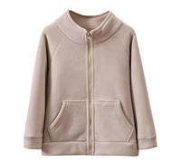 Abrigo y chaqueta para niño, chaqueta cálida de forro polar con capucha para niños, perfecta para el día a día y excursiones de ocio, acogedora y suave, ideal para uniformes escolares, adecuada para
